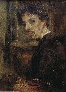 James Ensor Self-Portrait,Called The Little Head Germany oil painting artist